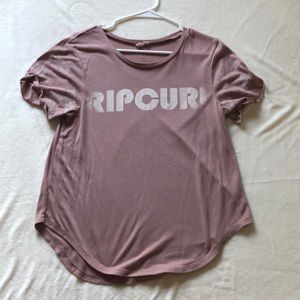 Pinkish ripcurl tee
